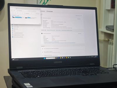 Лот: 24644784. Фото: 1. Ноутбук Lenovo Legion 5 17" 17IMH05H... Ноутбуки