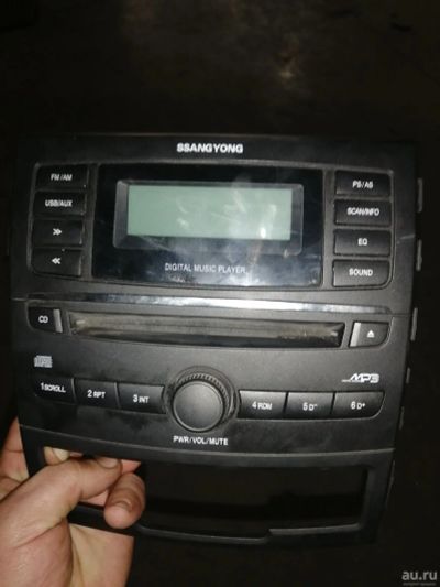 Лот: 15278976. Фото: 1. Магнитола ssang yong. Автомагнитолы