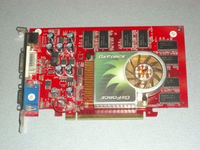 Лот: 6065165. Фото: 1. Видеокарта GeForce 6600 (Palit... Видеокарты