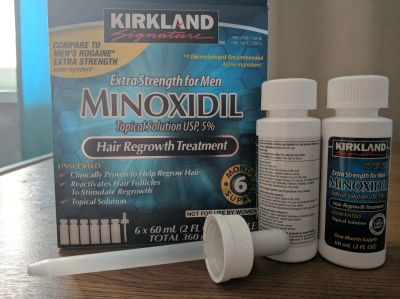 Лот: 13953350. Фото: 1. Миноксидил Kirkland 5% 6 флаконов... Уход за волосами 
