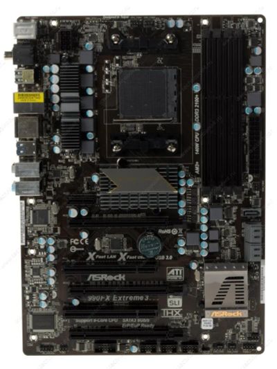 Лот: 4180171. Фото: 1. ASRock 990FX Extreme3. Материнские платы