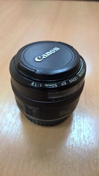 Лот: 8434337. Фото: 1. Продам Canon 50mm 1.8 (первая... Объективы