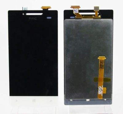Лот: 12329254. Фото: 1. Дисплей HTC 8S в сборе Белый Бесплатная... Дисплеи, дисплейные модули, тачскрины