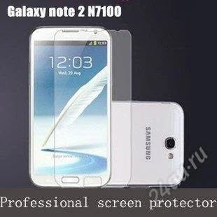 Лот: 2551071. Фото: 1. Защитная пленка Samsung Note 2... Защитные стёкла, защитные плёнки