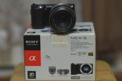 Лот: 5351524. Фото: 1. Sony Alpha NEX-5. Цифровые беззеркальные со сменной оптикой