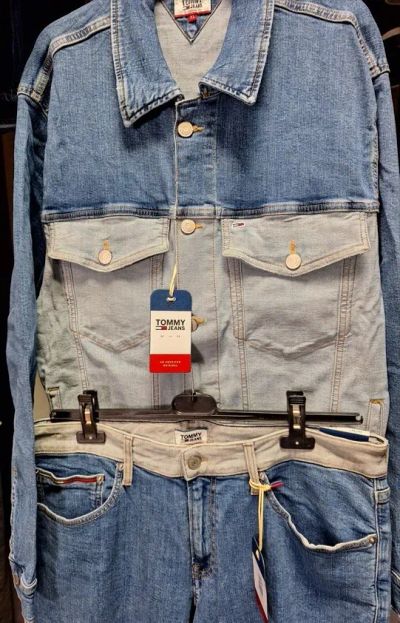 Лот: 22873974. Фото: 1. Комплект джинсовый T J Denim Scanton... Верхняя одежда
