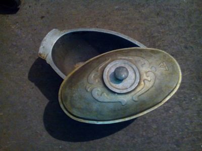 Лот: 5383169. Фото: 1. утятница из ссср. Жаровни, казаны