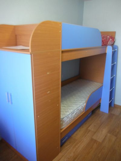 Лот: 12157072. Фото: 1. Кровать двухярусная. Детские кровати и кроватки