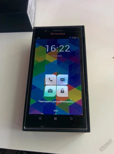 Лот: 5877818. Фото: 1. Lenovo K900 с потрясающим чехлом... Смартфоны