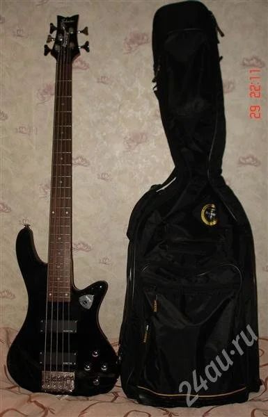 Лот: 648149. Фото: 1. Бас-гитара Schecter Deluxe-5. Гитары