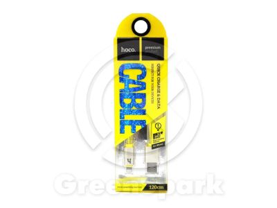 Лот: 13960036. Фото: 1. Кабель USB HOCO (UPL12) для iPhone... Дата-кабели, переходники