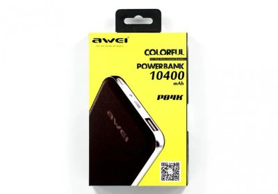 Лот: 9289568. Фото: 1. Внешний аккумулятор Awei P84k... Внешние, портативные аккумуляторы для смартфонов (Power bank)
