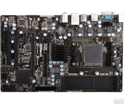 Лот: 13141065. Фото: 1. материнская плата ASRock 970de3... Материнские платы