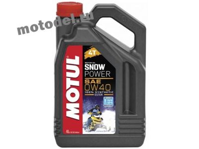 Лот: 10267892. Фото: 1. Масло для снегоходов Motul SnowPower... Масла, жидкости