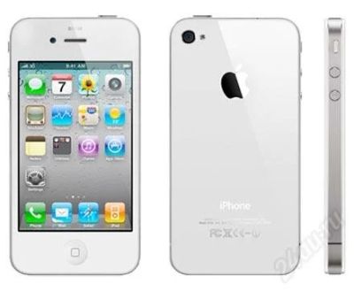 Лот: 2049856. Фото: 1. iPhone 4S 16GB белый sim-free... Смартфоны