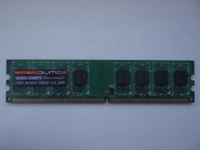 Лот: 20823889. Фото: 1. DDR2 QUMO 2048Mb PC6400 800MHz. Оперативная память