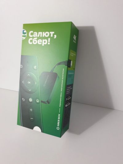 Лот: 18156856. Фото: 1. Sberbox. Медиаплееры