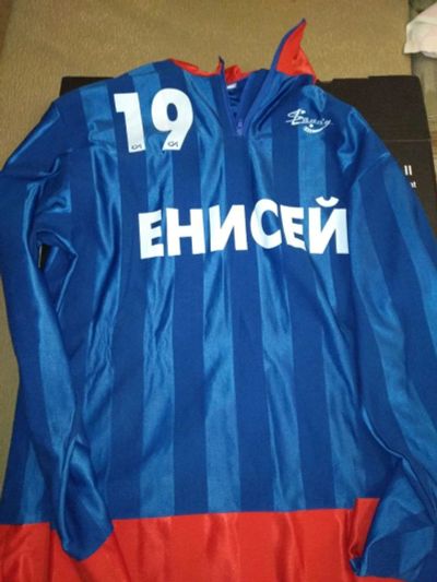 Лот: 15213884. Фото: 1. Хоккейная футболка енисей Bandy. Топы, майки