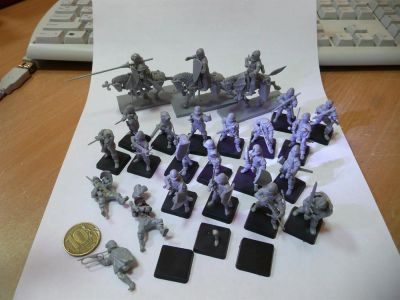 Лот: 3897069. Фото: 1. Рыцари. Пластмассовые фигурки... Игрушки