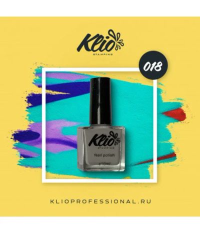 Лот: 6222862. Фото: 1. Лак для стемпинга Klio №18, 10... Украшения, дизайн ногтей