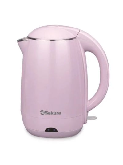Лот: 20731542. Фото: 1. Чайник SAKURA 1,8л SA-2157P диск... Чайники, кофемашины, кулеры