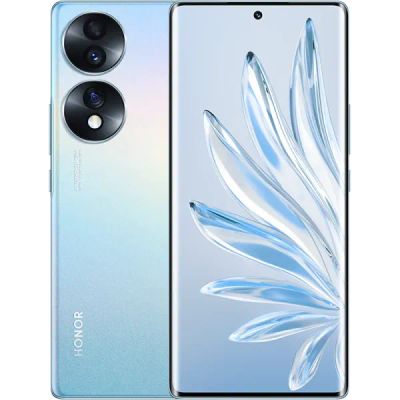Лот: 22219519. Фото: 1. Смартфон HONOR 70 128GB Арктический... Смартфоны
