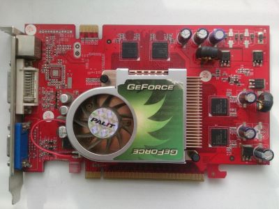 Лот: 9523593. Фото: 1. Видеокарта nvidia geforce 6600... Видеокарты