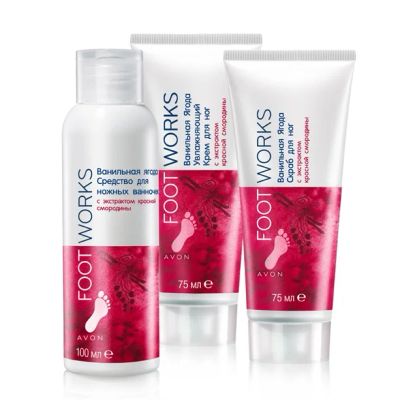 Лот: 8632793. Фото: 1. Эйвон, Avon, Набор для ног "Ванильная... Уход за телом