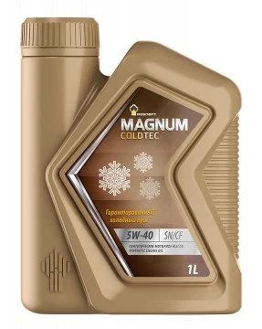 Лот: 14492757. Фото: 1. Rosneft Magnum Coldtec 5W-40 1л... Масла, жидкости