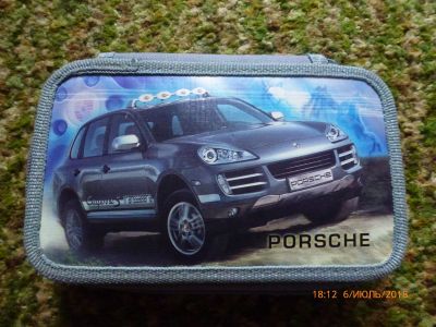 Лот: 11759517. Фото: 1. Пенал "Porsche". Школьная канцелярия