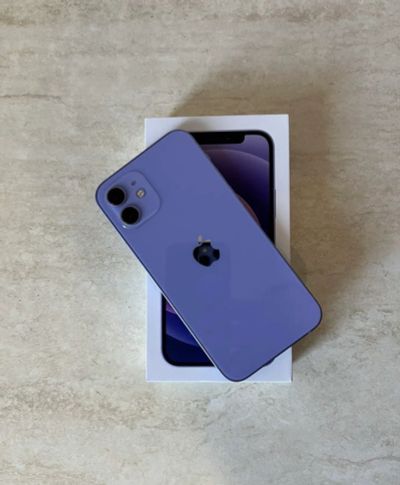 Лот: 20018220. Фото: 1. iPhone 12 128gb purple. Смартфоны