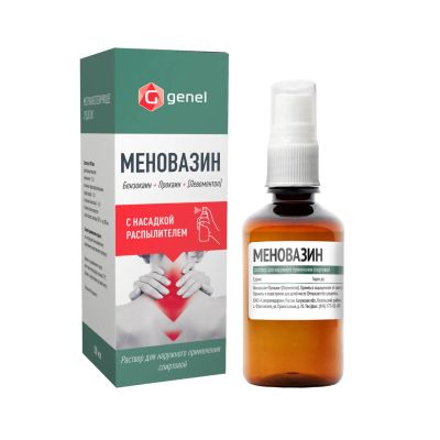 Лот: 25261548. Фото: 1. Меновазин р-р д наруж.прим. спиртовой... Лекарства