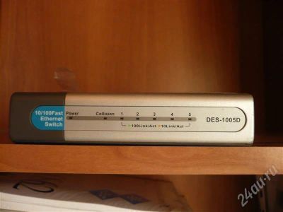 Лот: 217786. Фото: 1. Switch D-link DES-1005D 5 портов. Маршрутизаторы (роутеры)