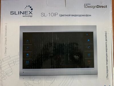 Лот: 16220444. Фото: 1. Видеодомофон Slinex sl-10ip. Домофонные системы