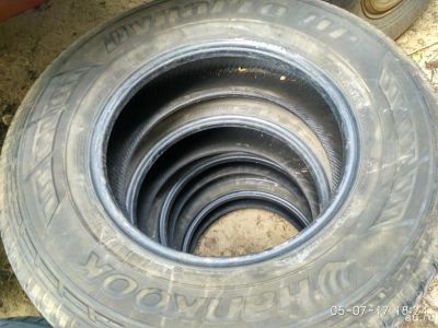Лот: 9921948. Фото: 1. Шины лето ханкок 235*75 R16 на... Шины