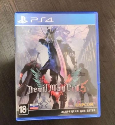 Лот: 15485302. Фото: 1. Devil May Cry 5 PS4. Игры для консолей