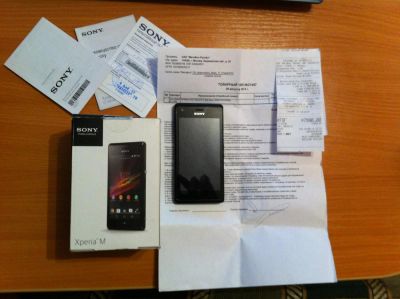 Лот: 6189093. Фото: 1. Sony Xperia M. Смартфоны