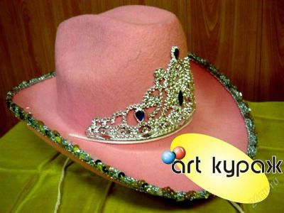 Лот: 781186. Фото: 1. Шляпа "Ковбоя" женская. Головные уборы