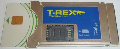 Лот: 16313849. Фото: 1. T-REX Twin Moduls 2nd Cards -... Цифровое, спутниковое ТВ