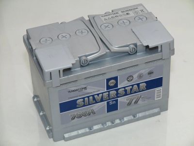 Лот: 7658697. Фото: 1. Аккумулятор автомобильный SilverStar... Аккумуляторы