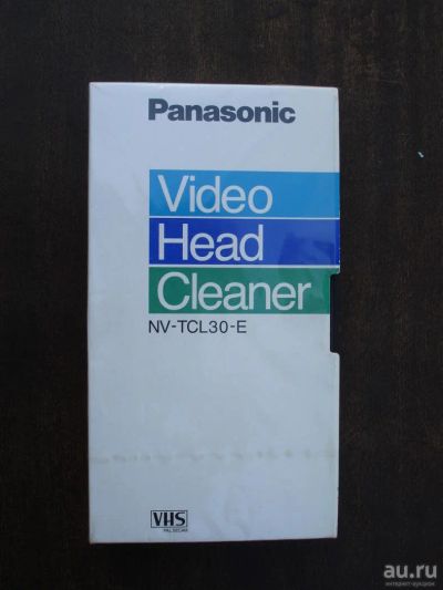 Лот: 10249803. Фото: 1. Чистящая видеокассета Panasonic. Видеомагнитофоны