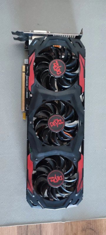 Лот: 23460127. Фото: 1. Продам Видеокарта PowerColor AMD... Видеокарты