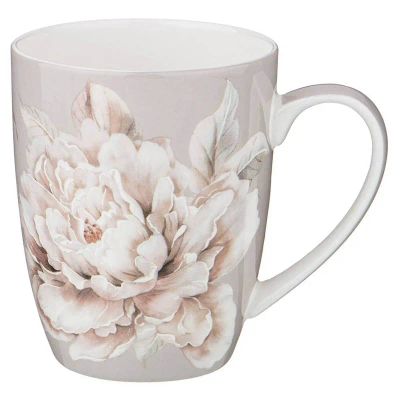 Лот: 25301742. Фото: 1. Кружка Lefard White Flower, цвет... Кружки, стаканы, бокалы