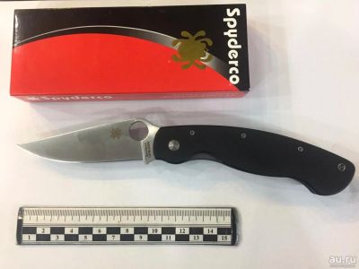 Лот: 17287376. Фото: 1. Нож складной Spyderco. Ножи, топоры