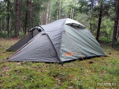 Лот: 13029529. Фото: 1. Палатка туристическая WoodLand... Палатки, тенты