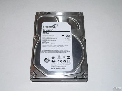 Лот: 8683112. Фото: 1. Неисправный SATA-III 3Tb Seagate... Жёсткие диски