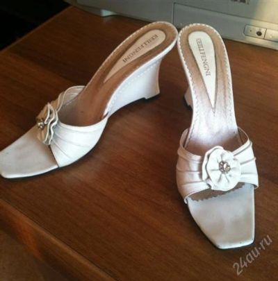 Лот: 1048823. Фото: 1. Сабо кож. 37,5-38 р. Сабо