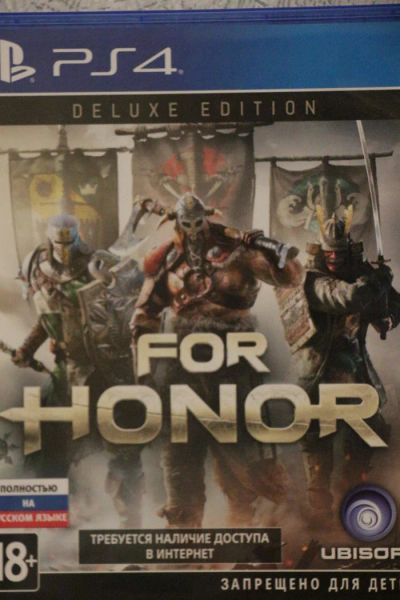 Лот: 9705635. Фото: 1. For Honor Deluxe Edition (ps4... Игры для консолей