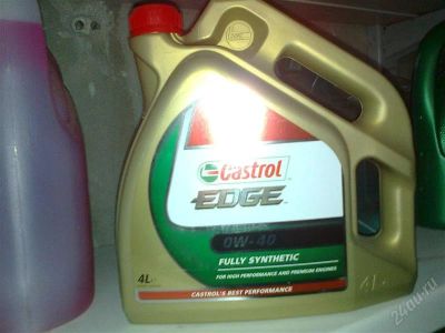 Лот: 1344799. Фото: 1. масло castrol edge 0w40. Масла, жидкости
