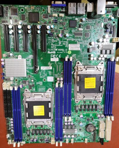 Лот: 12276608. Фото: 1. Материнская плата Supermicro X9DRD-iF... Материнские платы